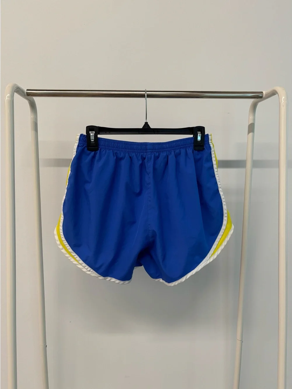 Nike Girl’s Blue and‎ Yellow Running Shorts